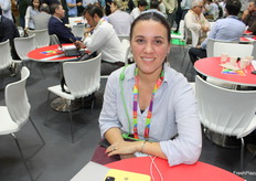 María Consuelo Araya, representando a Exportadora el Molino