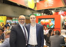 Arturo Medina de Prohass y Jean-Claude Mercier de Fruglobe de Perú