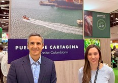 Puerto de Cartagena (Colombia) con Anibal Ochoa y Maria Fernanda Perez