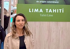 Central del Campo (Colombia) con Pamela Gaviria, exportadora lima Tahiti