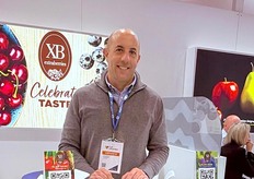 XB Extraberries (Argentina) con Diego Carballo (representante de ventas), exportador de arándanos, cerezas, peras y manzanas.