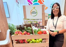 Freshtop (Republica Dominicana) con Elayne Vargas exportadora de aguacates y pimientos
