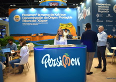 Stand de Persimon, la marca de kaki con Denominación de Origen Kaki de la Ribera del Xúquer.
