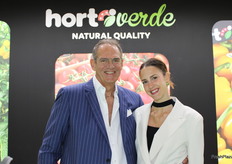 Dimitri Calabrese, CEO. Margherita Calabrese, export manager de Hortoverde.