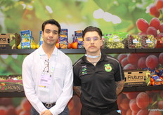 Santiago Saavedra, director de operaciones de Citricos SAAO de México y Alejandro Morachis de Amfresh Produce (EE. UU.)