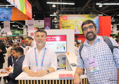 Juan Pablo Caballero de Qima y Guillermo Ray de RDM Fresh