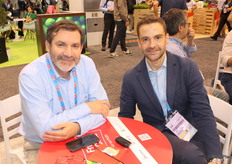 El equipo de Greenagro, representado por Patricio Espinoza Duarte y Pedro Pablo Budinich