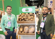 Marvin Hidalgo de Tipo Farms y Jafet Álvarez Campos de la empresa Agrícola La Roca de Costa Rica.