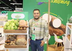 David Morales García, administrado de la empresa Chayotes De Altura de Costa Rica