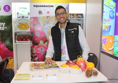 Ramiro Guerrón, CEO de Equadragon de Ecuador. Exportador de pitahaya.