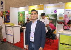 Luis Jaramillo, gerente general de Frupro de Ecuador. Exportador de pitahaya.