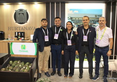Hurtanava, exportadora de avocados de México con Francisco Navarro, Miguel Díaz, Cynthia Rafael, Omar Hurtado y Juaquin Urias.
