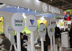 Empresas exportadoras participantes en el stand de Argentina