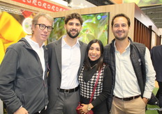 Grupo Rocio con: Co-CEO Juan Luis Alemparte, Ricardo De la Torre Ugarte, Gabriela Campos y Alexander Baertl.