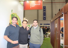 Jean Berckholtz de Agrícola Cerro Prieto, Pablo Reyes de la empresa RG y Alejandro Chirinos de la empresa Cerro Prieto.