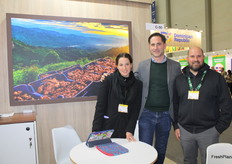 Ariana Echevarría de La Grama, Arjen de Haan de Narure’s Pride, Rodrigo Bedoya de La Grama.