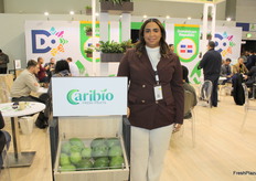 Caroline Mayte García de la empresa Caribio Fresh Fruits