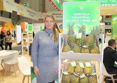 Agrícola Industrial La Lydia y Pure Joy , con Marcelly Barrantes.