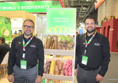 Joshua Guerrero y Edgar Medina de Tropifoods.