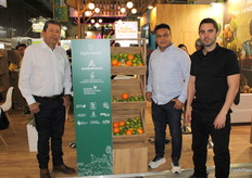 Efrain Pedroza, Fidel Arevalo de Asohofrucol y Nicolás Martinez de Agrocitricos del Valle.