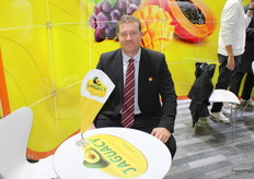 Tiago Falanghe de Jaguacy, exportador de aguacates.