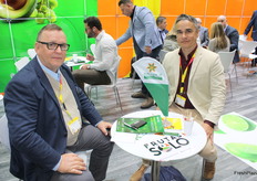 Francisco Vidolin, Marcos Barbosa de Frutas Solo, exportadores de papayas y jengibre.