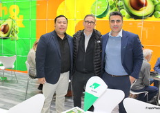 Equipo de Klavin con: Leonardo Correia, Alvim Jorge y Gustavo Jaoude.