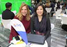 Tamar Degraf y Nelly Chaves de GVS  Fresh Company.