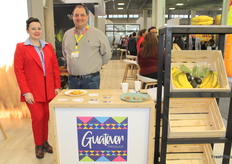 Susan Rodriguez de Green Goes y Edgar Baldizon de Guatever Produce