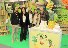 El equipo de  Cintandina con: Jhotahn Harf y Karla Reinoso.