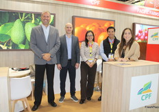 El equipo de CPF con Eugenio Oliveira, Alec Hudson, Alejandra García, Tetsuo Seragaki y Daniela Suarez.