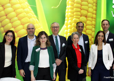 Equipo de Huercasa, quien recientemente han ampliado su central de envasado, convirtiéndose en la más grande de Europa en maíz dulce.