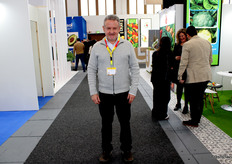 Abel Alarcón, gerente de la empresa valenciana Brio Fruits.