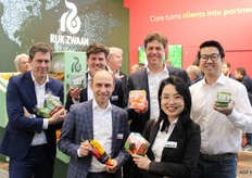 Parte del equipo de Rijk Zwaan.