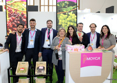 Equipo de Moyca, empresa murciana productora y comercializadora de uva de mesa sin semillas.