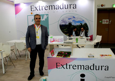 Emiliano Andrade, gerente de la empresa extremeña Landfruit.

