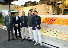 Parte de equipo directivo y comercial de Bollo Natural Fruit.