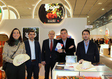 Representación de la empresa castellonense Bagu, promocionando su variedad protegida de clementina temprana XLO.