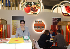 Susi Bonet, directora comercial de Cambayas, especialistas en producción de granadas.

