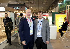 Víctor Asensio, CEO de Deterra, junto a Carlos Brull, del departamento comercial de Montosa.