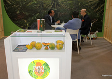 Stand de Sweet Papaya, productores de papaya de Canarias.