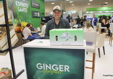 Hans Dettmann Junior, representando a la empresa Gengibre Brasil