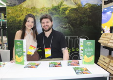 Júlia Menezes y Eduardo Pittol de la empresa Bananas EP de Brasil
