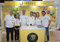 Equipo de Jaguar Fresh con Sven Thomas y Caroline Thomas, Ron Jongejan, Donia Kamal Ali, Lisan Van Koppen y Cristobal Valenzuela