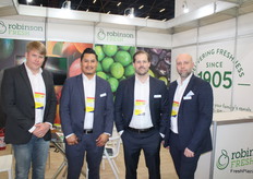Equipo de Robinson Fresh con André Burle, Rolando Haches, Eric Oude Groen y Albertus Steenbergen