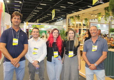 Equioo de Jagrão Brazil con Sergio Negrão,  Lucas Neves, Alicia Picotez e Isabella Oliveira junto a Luiz Beraldo de Hellmann Worldwide