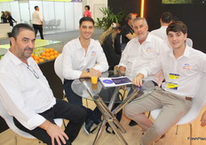 Equipo Citrus Ana Vir de Argentina con Nestor Scotti, Juan Pablo Scotti, Oscar Zampedri y Santiago Scotti
