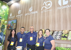 Equipo de Up-Fruit con Danilo G. Piovesan y Amanda Carlos