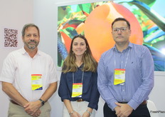 Equipo de Futura Uruguay con Alejandro Euratovich, María Emilia Fernández y Marcos Araujo