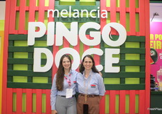 Mariane Farias y Aline Borges de Pingo Doce, espacialistas en sandías